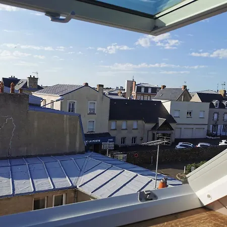 Apartamento Le Bain De Mer, Insolite, Deco Annees 50 Saint-Pair-sur-Mer